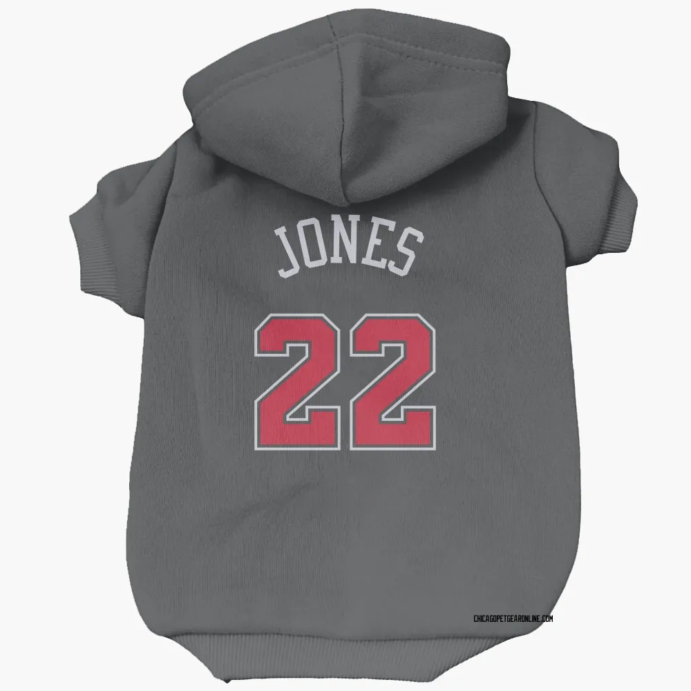 Chicago Bulls Carlik Jones Black Pet Hoodie for Dog & Cat