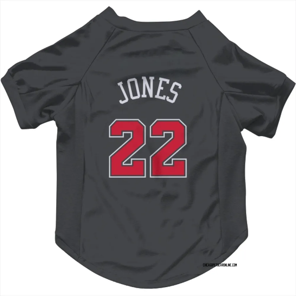 Chicago Bulls Carlik Jones Black Pet Jersey for Dog & Cat