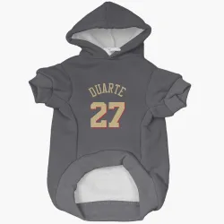Chicago Bulls Chris Duarte Gray Pet Hoodie for Dog & Cat