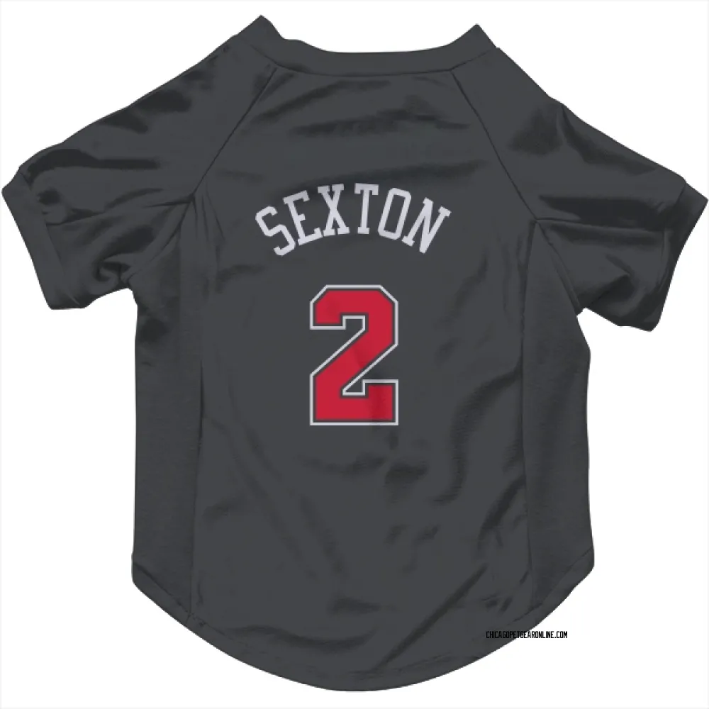 Chicago Bulls Collin Sexton Black Pet Jersey for Dog & Cat