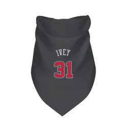 Chicago Bulls Jaden Ivey Black Pet Bandana for Dog & Cat
