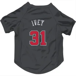 Chicago Bulls Jaden Ivey Black Pet Jersey for Dog & Cat