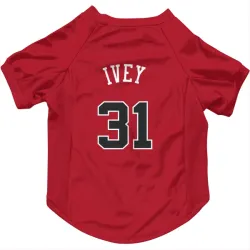 Chicago Bulls Jaden Ivey Red Pet Jersey for Dog & Cat