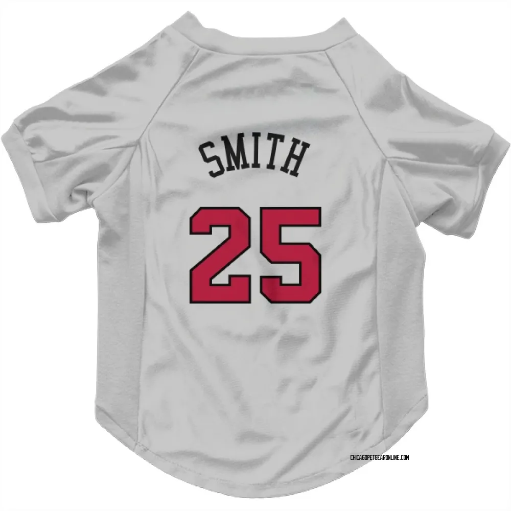 Chicago Bulls Jalen Smith White Pet Jersey for Dog & Cat