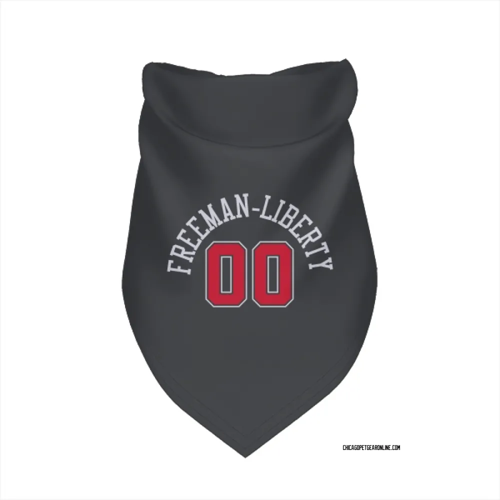 Chicago Bulls Javon Freeman-Liberty Black Pet Bandana for Dog & Cat