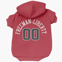Chicago Bulls Javon Freeman-Liberty Red Pet Hoodie for Dog & Cat