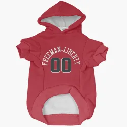 Chicago Bulls Javon Freeman-Liberty Red Pet Hoodie for Dog & Cat