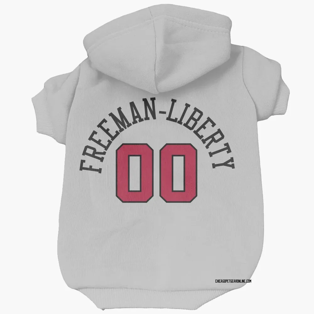 Chicago Bulls Javon Freeman-Liberty White Pet Hoodie for Dog & Cat