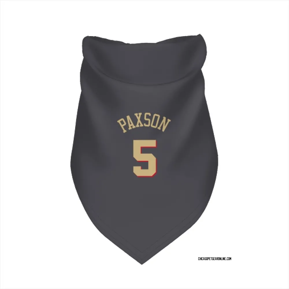 Chicago Bulls John Paxson Gray Pet Bandana for Dog & Cat