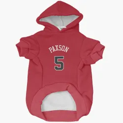 Chicago Bulls John Paxson Red Pet Hoodie for Dog & Cat