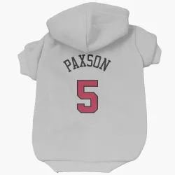 Chicago Bulls John Paxson White Pet Hoodie for Dog & Cat