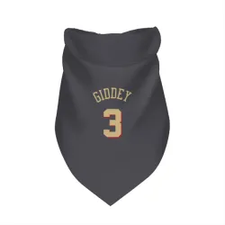 Chicago Bulls Josh Giddey Gray Pet Bandana for Dog & Cat