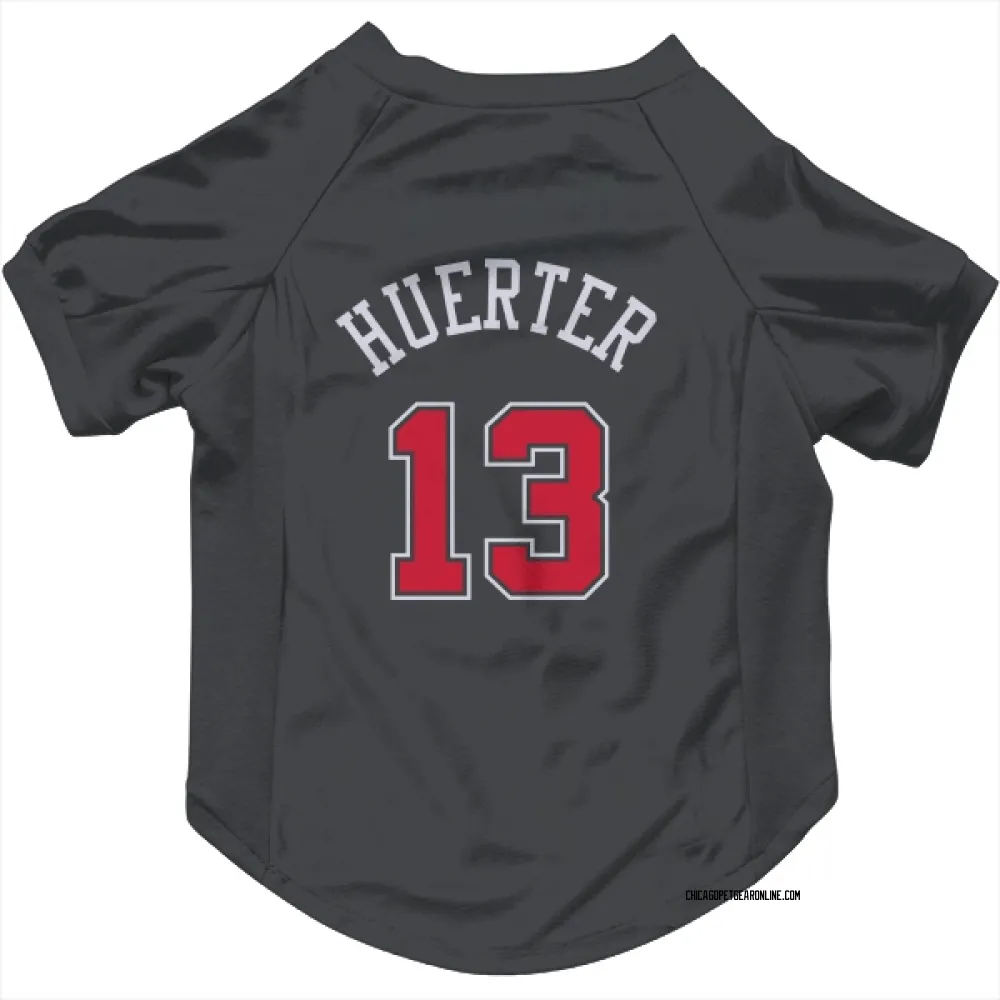 Chicago Bulls Kevin Huerter Black Pet Jersey for Dog & Cat