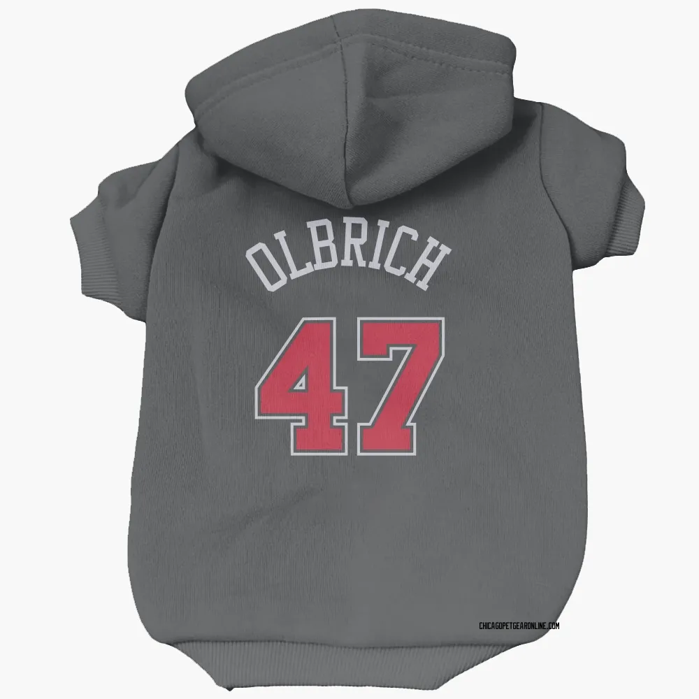 Chicago Bulls Lachlan Olbrich Black Pet Hoodie for Dog & Cat