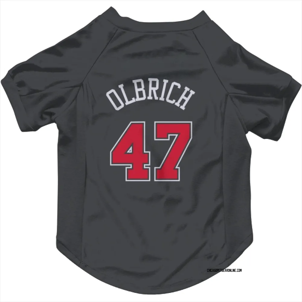 Chicago Bulls Lachlan Olbrich Black Pet Jersey for Dog & Cat