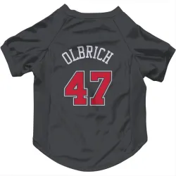 Chicago Bulls Lachlan Olbrich Black Pet Jersey for Dog & Cat