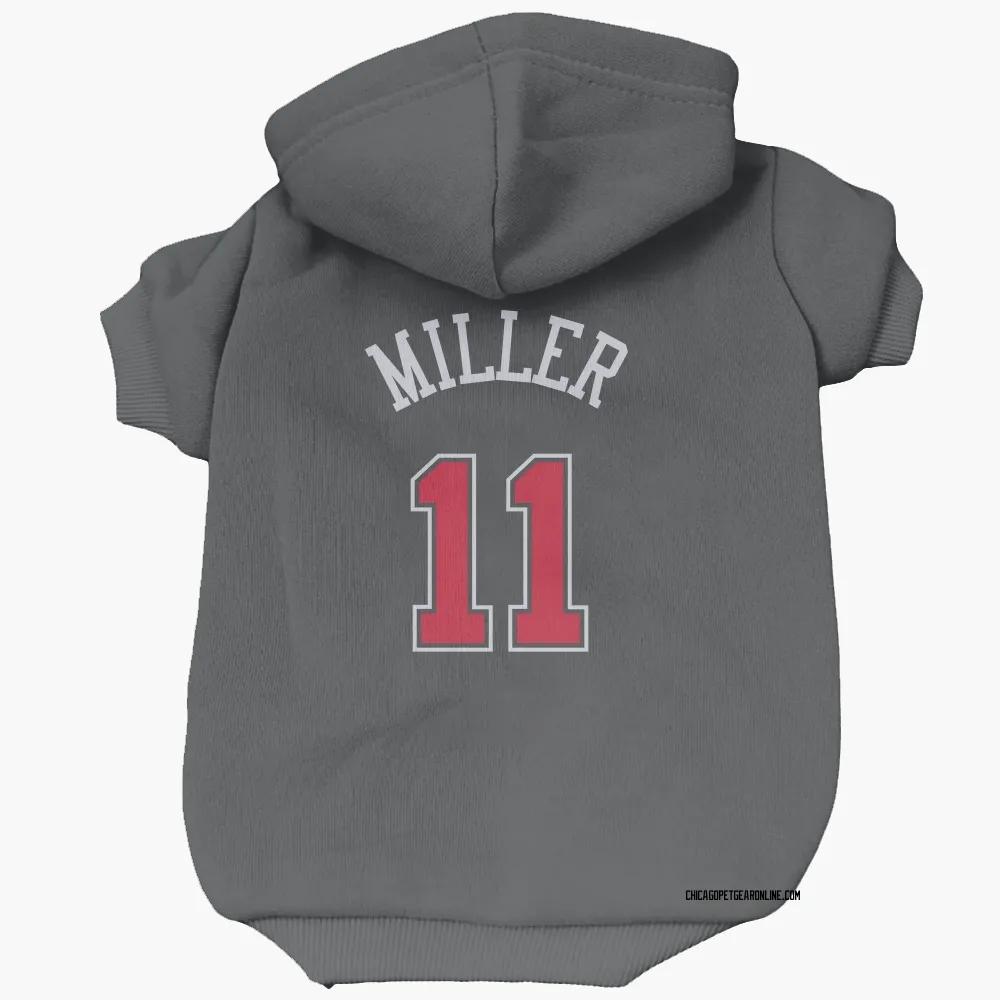 Chicago Bulls Leonard Miller Black Pet Hoodie for Dog & Cat