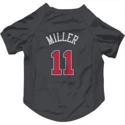 Chicago Bulls Leonard Miller Black Pet Jersey for Dog & Cat