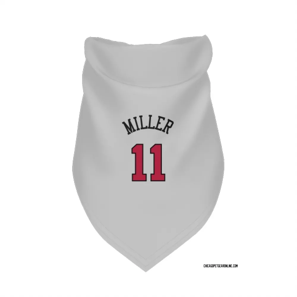 Chicago Bulls Leonard Miller White Pet Bandana for Dog & Cat