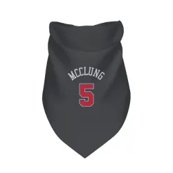 Chicago Bulls Mac McClung Black Pet Bandana for Dog & Cat