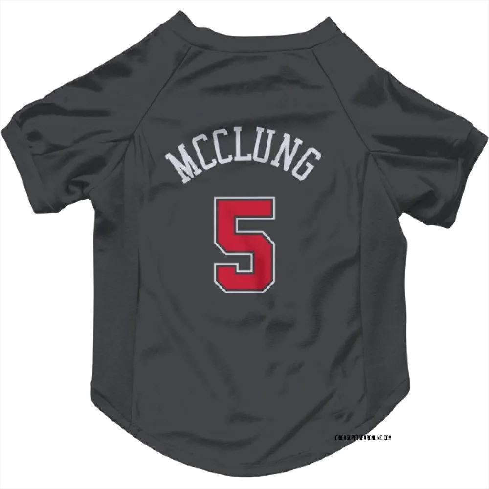 Chicago Bulls Mac McClung Black Pet Jersey for Dog & Cat
