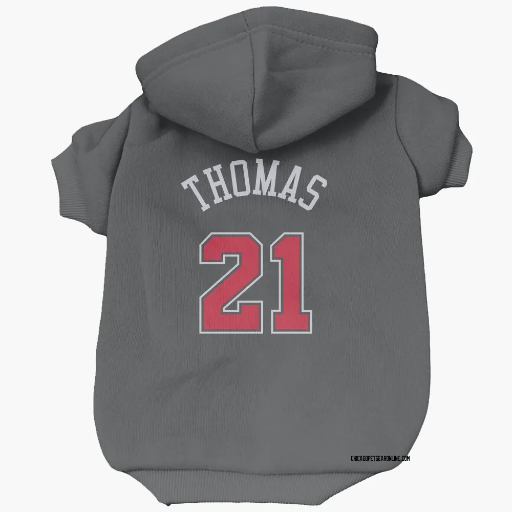 Chicago Bulls Matt Thomas Black Pet Hoodie for Dog & Cat