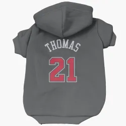 Chicago Bulls Matt Thomas Black Pet Hoodie for Dog & Cat