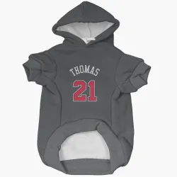 Chicago Bulls Matt Thomas Black Pet Hoodie for Dog & Cat