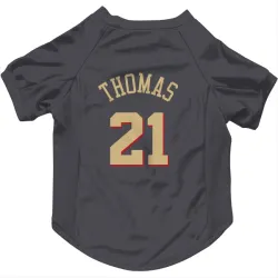 Chicago Bulls Matt Thomas Gray Pet Jersey for Dog & Cat