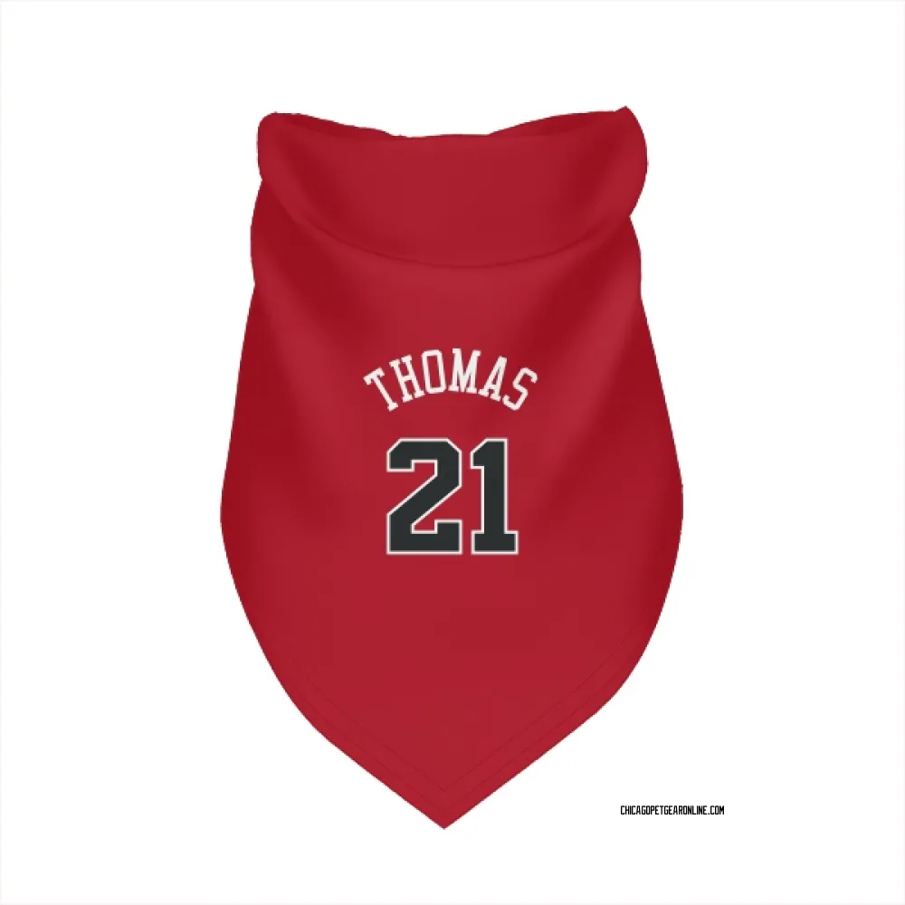 Chicago Bulls Matt Thomas Red Pet Bandana for Dog & Cat