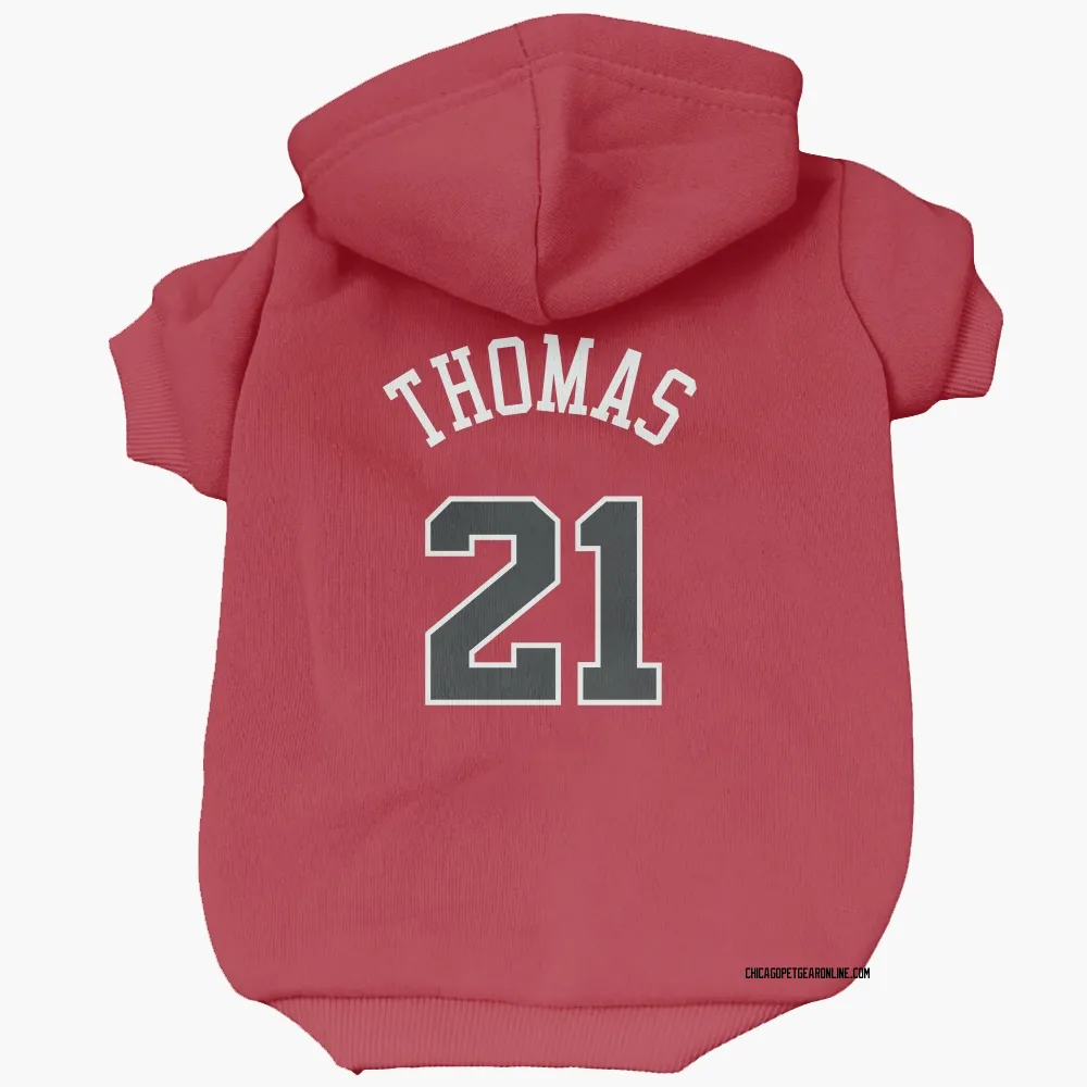 Chicago Bulls Matt Thomas Red Pet Hoodie for Dog & Cat