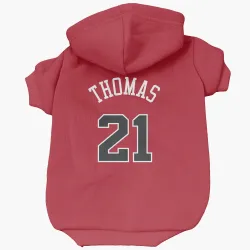 Chicago Bulls Matt Thomas Red Pet Hoodie for Dog & Cat