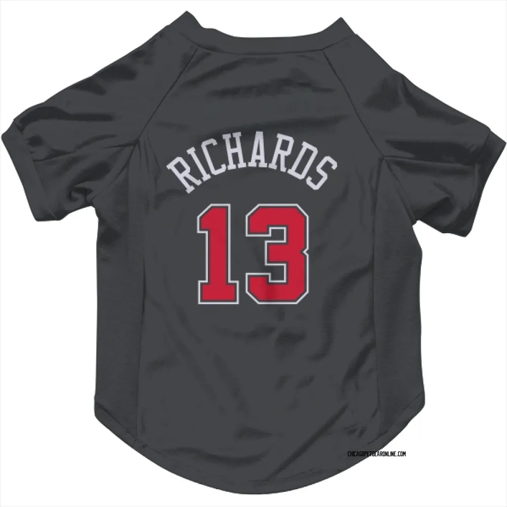 Chicago Bulls Nick Richards Black Pet Jersey for Dog & Cat