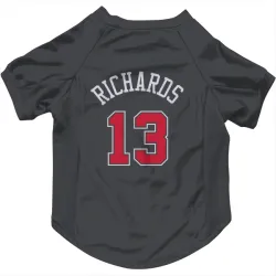 Chicago Bulls Nick Richards Black Pet Jersey for Dog & Cat