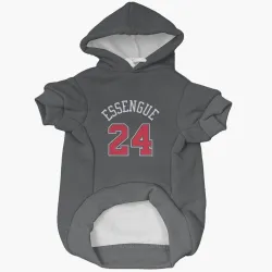 Chicago Bulls Noa Essengue Black Pet Hoodie for Dog & Cat