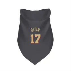 Chicago Bulls Onuralp Bitim Gray Pet Bandana for Dog & Cat