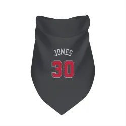 Chicago Bulls Tre Jones Black Pet Bandana for Dog & Cat