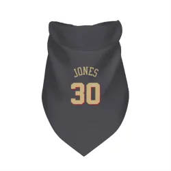 Chicago Bulls Tre Jones Gray Pet Bandana for Dog & Cat