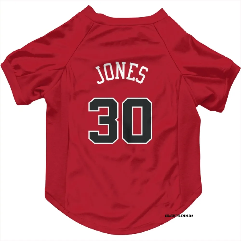 Chicago Bulls Tre Jones Red Pet Jersey for Dog & Cat
