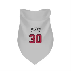 Chicago Bulls Tre Jones White Pet Bandana for Dog & Cat