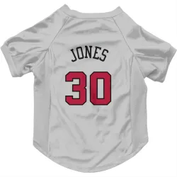 Chicago Bulls Tre Jones White Pet Jersey for Dog & Cat