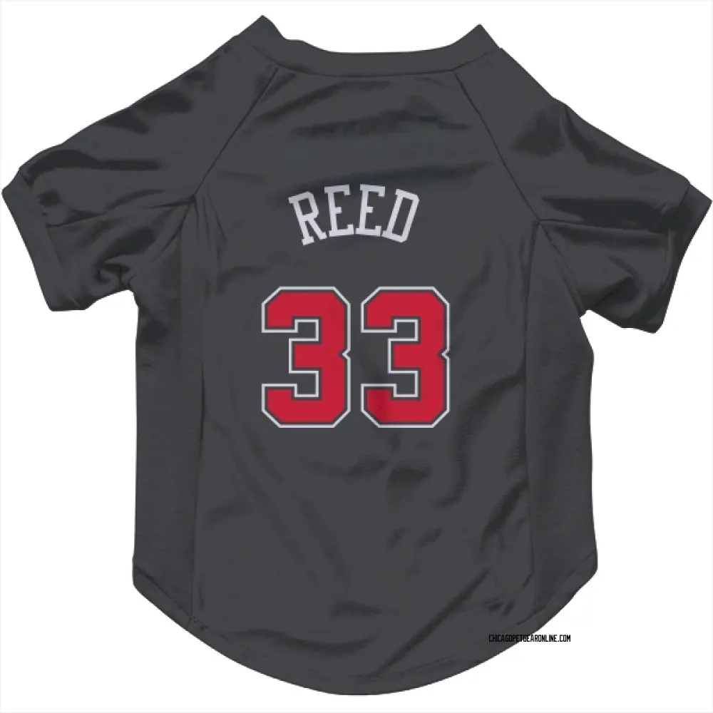 Chicago Bulls Willie Reed Black Pet Jersey for Dog & Cat