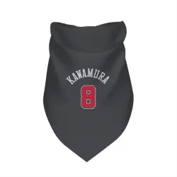 Chicago Bulls Yuki Kawamura Black Pet Bandana for Dog & Cat
