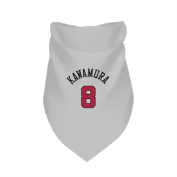 Chicago Bulls Yuki Kawamura White Pet Bandana for Dog & Cat