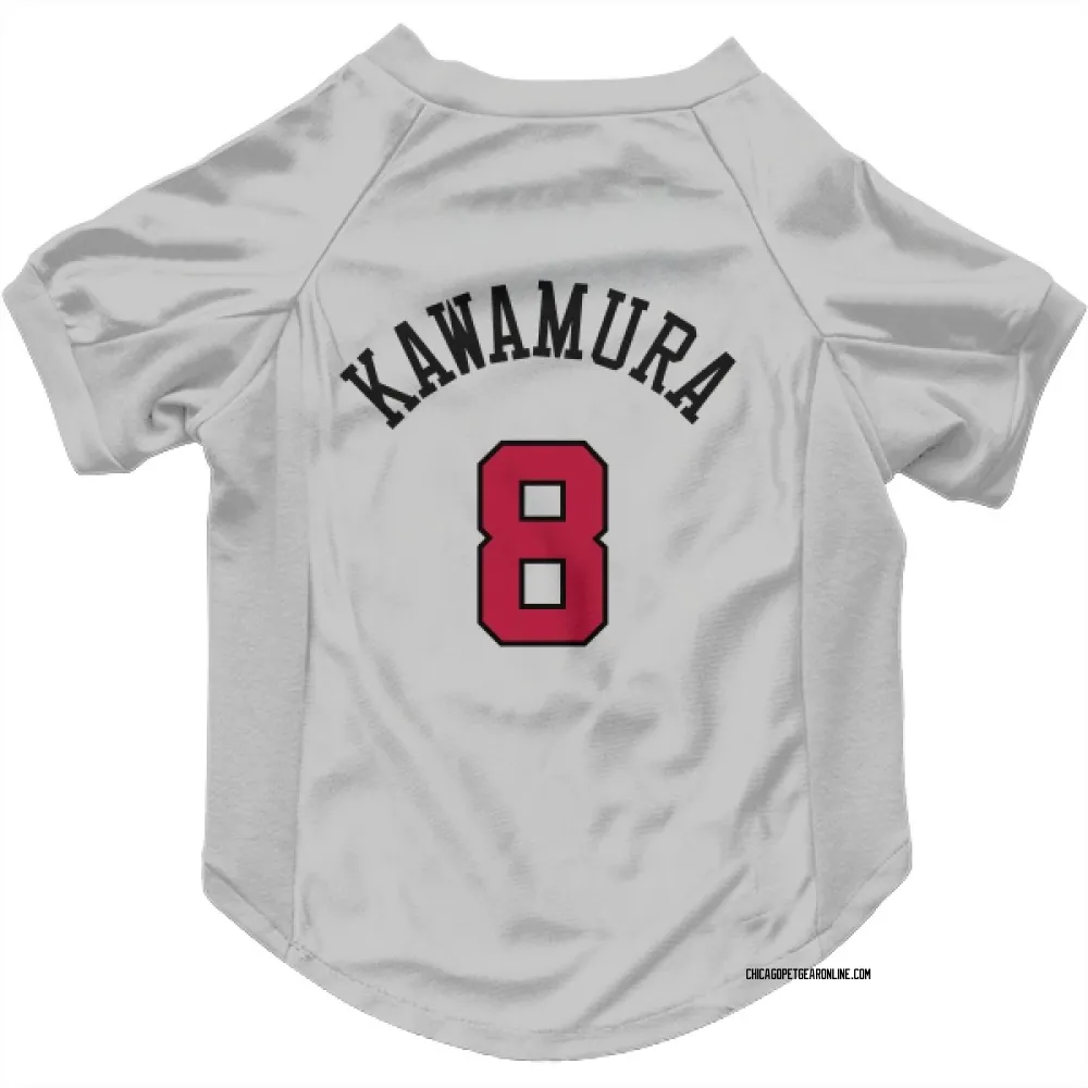 Chicago Bulls Yuki Kawamura White Pet Jersey for Dog & Cat