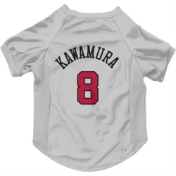 Chicago Bulls Yuki Kawamura White Pet Jersey for Dog & Cat